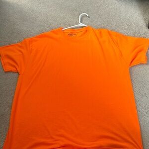Plain orange t shirt